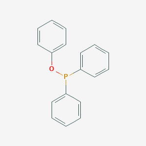 molecular formula C18H15OP B080858 苯氧基二苯基膦 CAS No. 13360-92-4