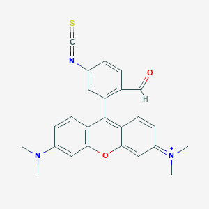 molecular formula C25H22N3O2S+ B8086169 Tetramethylrhodamine isothiocyanate Isomer R 