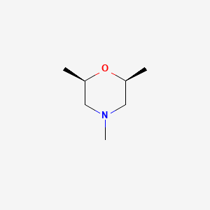 molecular formula C7H15NO B8086190 (2R,6S)-2,4,6-trimethylmorpholine 