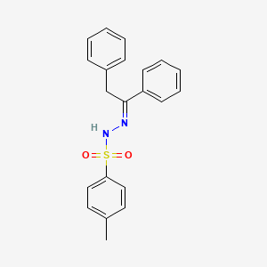 molecular formula C21H20N2O2S B8086229 N'-(1,2-Diphenylethylidene)-4-methylbenzenesulfonohydrazide 