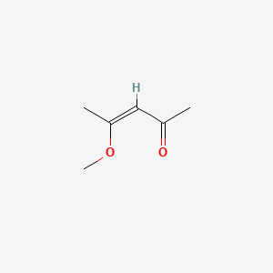 molecular formula C6H10O2 B8086265 (Z)-4-methoxypent-3-en-2-one 