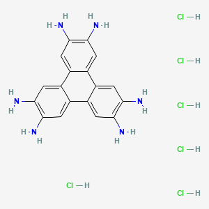 molecular formula C18H24Cl6N6 B8086271 Triphenylene-2,3,6,7,10,11-hexaamine hexahydrochloride 