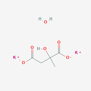 molecular formula C5H8K2O6 B8086290 Potassium citramalate monohydrate 