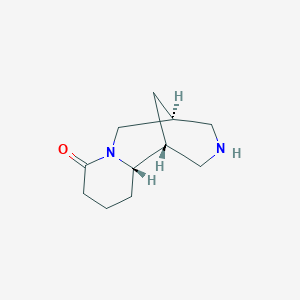molecular formula C11H18N2O B8086597 (1R,2S,9S)-7,11-Diazatricyclo[7.3.1.0~2,7~]tridecan-6-one 