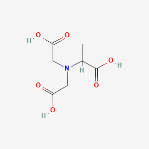 molecular formula C7H11NO6 B8086659 N,N-Bis(carboxymethyl)alanine CAS No. 22149-55-9