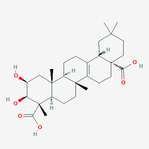 (2S,3R,4S,4aR,6aR,8aR,12aS,14aR,14bR)-2,3-dihydroxy-4,6a,11,11,14b-pentamethyl-2,3,4a,5,6,7,8,9,10,12,12a,13,14,14a-tetradecahydro-1H-picene-4,8a-dicarboxylic acid