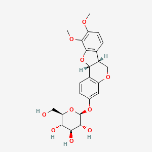 molecular formula C23H26O10 B8086837 Methylnissolin-3-O-glucoside 