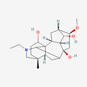 (2R,3R,4S,5S,6S,8S,13R,16S,17R)-11-ethyl-6-methoxy-13-methyl-11-azahexacyclo[7.7.2.12,5.01,10.03,8.013,17]nonadecane-4,8,16-triol