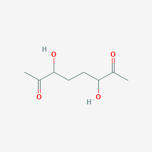 molecular formula C8H14O4 B8086855 3,6-Dihydroxyoctane-2,7-dione 