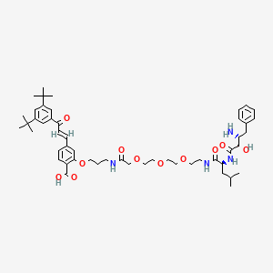 molecular formula C51H72N4O11 B8087035 PROTAC RAR Degrader-1 