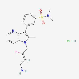 molecular formula C20H24ClFN4O2S B8087039 PXS-5153A (monohydrochloride) 