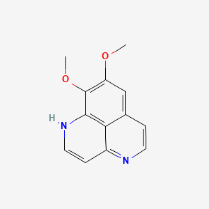 molecular formula C13H12N2O2 B8087123 11,12-Dimethoxy-2,6-diazatricyclo[7.3.1.05,13]trideca-1(13),3,5,7,9,11-hexaene 