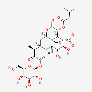 molecular formula C32H44O16 B8087130 YadanziosideA 
