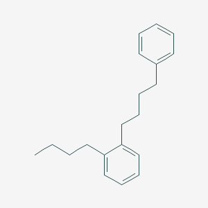 molecular formula C20H26 B8087174 1-Butyl-2-(4-phenylbutyl)benzene 