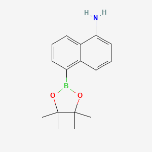 5-(4,4,5,5-Tetramethyl-1,3,2-dioxaborolan-2-yl)naphthalen-1-amine