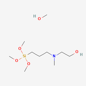 n-(Hydroxyethyl)-n-methylaminopropyltrimethoxysilane