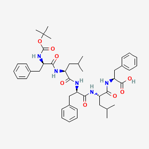 molecular formula C44H59N5O8 B8087391 N-Boc-Phe-Leu-Phe-Leu-Phe 
