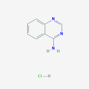 molecular formula C8H8ClN3 B8087629 Quinazolin-4-amine hydrochloride 