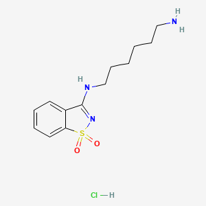 molecular formula C13H20ClN3O2S B8087770 CID 124219838 