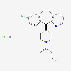 molecular formula C22H24Cl2N2O2 B8087836 Loratadine hydrochloride CAS No. 444995-23-7