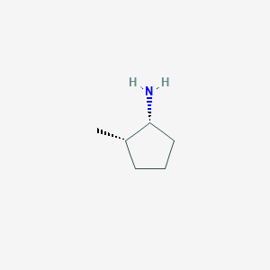 molecular formula C6H13N B8087944 (1R,2S)-2-Methyl-cyclopentylamine 