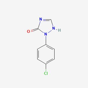 molecular formula C8H6ClN3O B8088029 CID 15285800 