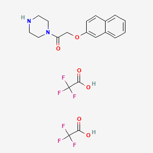 molecular formula C20H20F6N2O6 B8088161 CID 163331484 