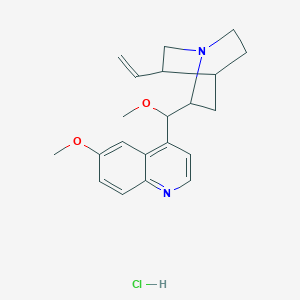 4-[(5-Ethenyl-1-azabicyclo[2.2.2]octan-2-yl)-methoxymethyl]-6-methoxyquinoline;hydrochloride