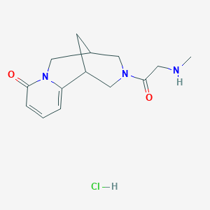 11-[2-(Methylamino)acetyl]-7,11-diazatricyclo[7.3.1.02,7]trideca-2,4-dien-6-one;hydrochloride