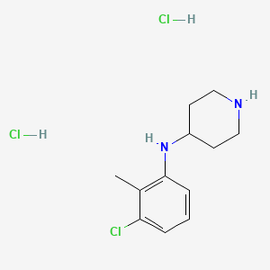 N-(3-Chloro-2-methylphenyl)piperidin-4-amine (2HCl)