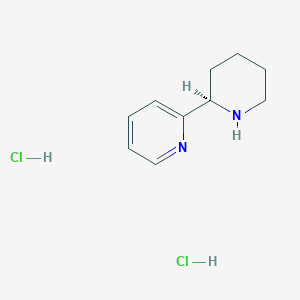 molecular formula C10H16Cl2N2 B8088594 (R)-2-(Piperidin-2-yl)pyridine dihydrochloride 