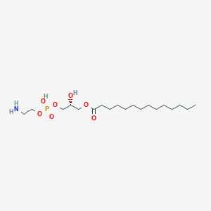molecular formula C19H40NO7P B8088706 1-Tetradecanoyl-sn-glycero-3-phosphoethanolamine 