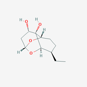 molecular formula C11H18O4 B8088739 Agistatin B 