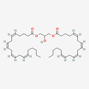 molecular formula C43H68O5 B8088798 1-Arachidonoyl-3-arachidonoyl-sn-glycerol CAS No. 95034-09-6