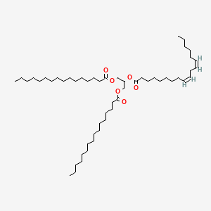 molecular formula C53H98O6 B8088817 1,3-Dipalmitoyl-2-linoleoylglycerol 