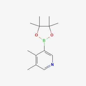 molecular formula C13H20BNO2 B8088931 4,5-Dimethylpyridine-3-boronic acid pinacol ester 