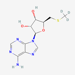 molecular formula C11H15N5O3S B8089300 5'-Deoxy-5'-methylthioadenosine-d3 