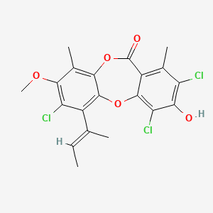 molecular formula C20H17Cl3O5 B8089304 Methylustin CAS No. 1402-15-9