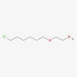 molecular formula C8H17ClO2 B8089459 2-((6-Chlorohexyl)oxy)ethan-1-ol 