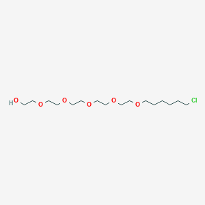 molecular formula C16H33ClO6 B8089799 21-Chloro-3,6,9,12,15-pentaoxahenicosan-1-ol 