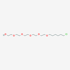 molecular formula C16H33ClO6 B8089799 21-氯-3,6,9,12,15-五氧杂二十一烷-1-醇 