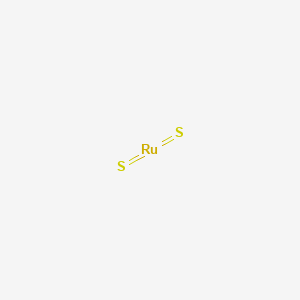 molecular formula RuS2 B080898 Ruthenium(IV) sulfide CAS No. 12166-20-0