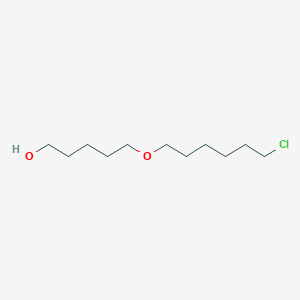 molecular formula C11H23ClO2 B8089833 5-((6-Chlorohexyl)oxy)pentan-1-ol 
