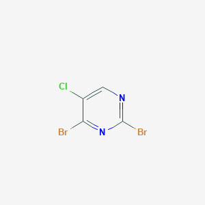 molecular formula C4HBr2ClN2 B8089866 2,4-Dibromo-5-chloropyrimidine 