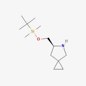 (S)-6-(((tert-Butyldimethylsilyl)oxy)methyl)-5-azaspiro[2.4]heptane