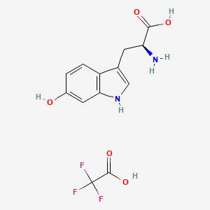molecular formula C13H13F3N2O5 B8090086 6-Hydroxy-L-tryptophan tfa 