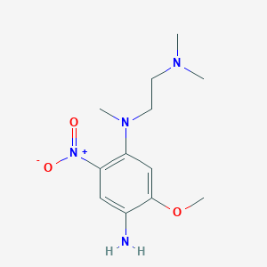 N1-(2-(Dimethylamino)ethyl)-5-methoxy-N1-methyl-2-nitrobenzene-1,4-diamine