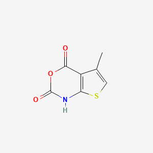 5-Methyl-2h-thieno[2,3-d][1,3]oxazine-2,4(1h)-dione