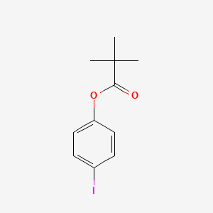 molecular formula C11H13IO2 B8090428 4-Iodophenyl pivalate 