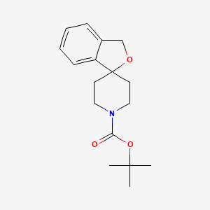 molecular formula C17H23NO3 B8090430 tert-Butyl 3H-spiro[isobenzofuran-1,4'-piperidine]-1'-carboxylate 